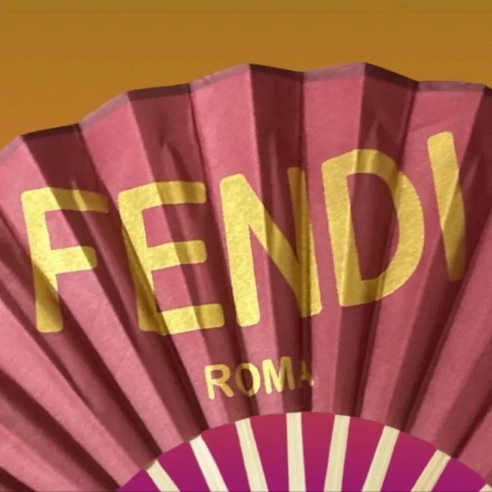 Fendi Red Dragon Motif Luxury Box Complete